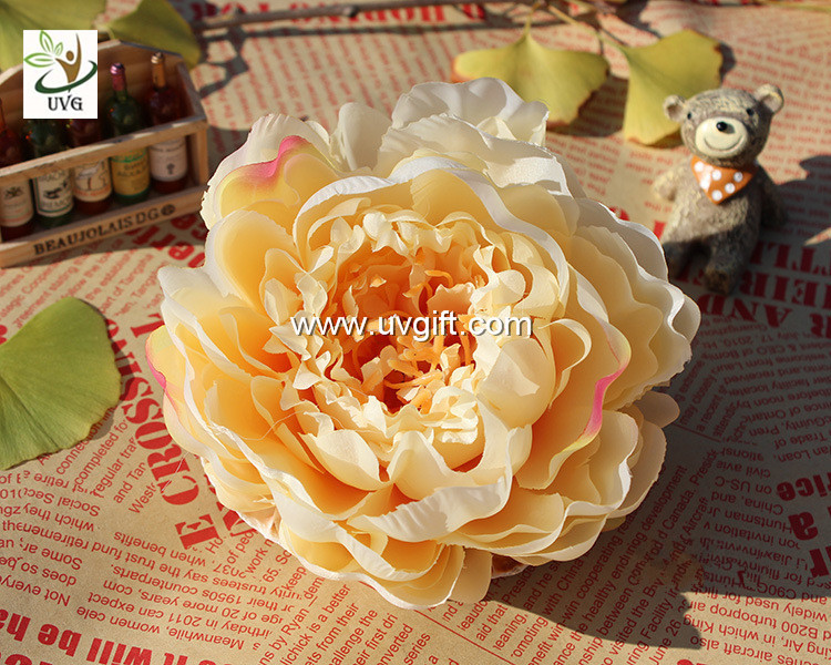 UVG cheap faux floral arrangements exotic silk penoy artificial wedding flowers for indian wedding decorations FPN117