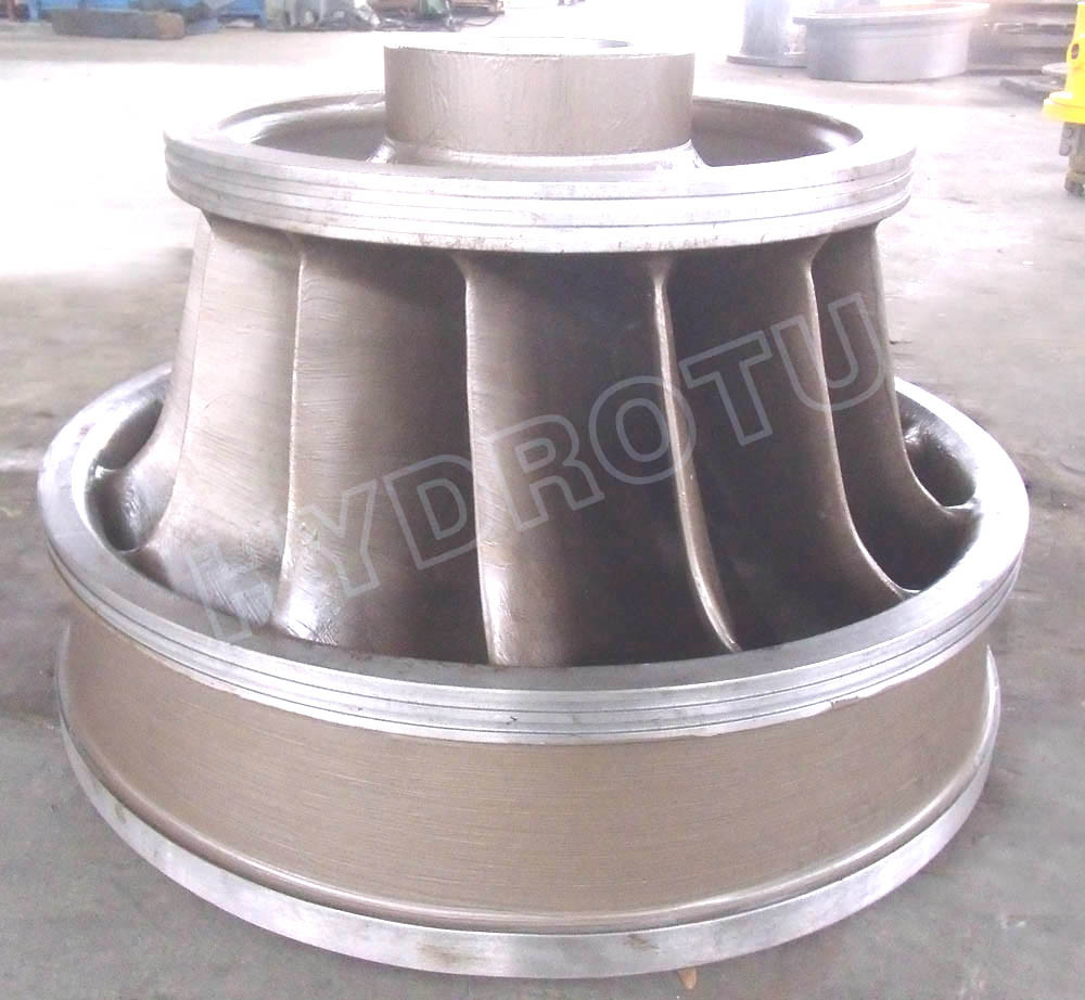 Medium / High Water Head Francis Hydro Turbine / Francis Water Turbine for 10m - 300m head