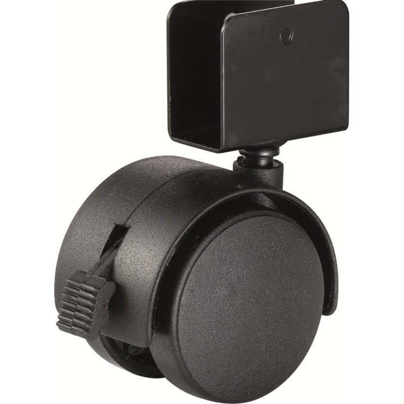 50mm nylon U furniture castor wheel