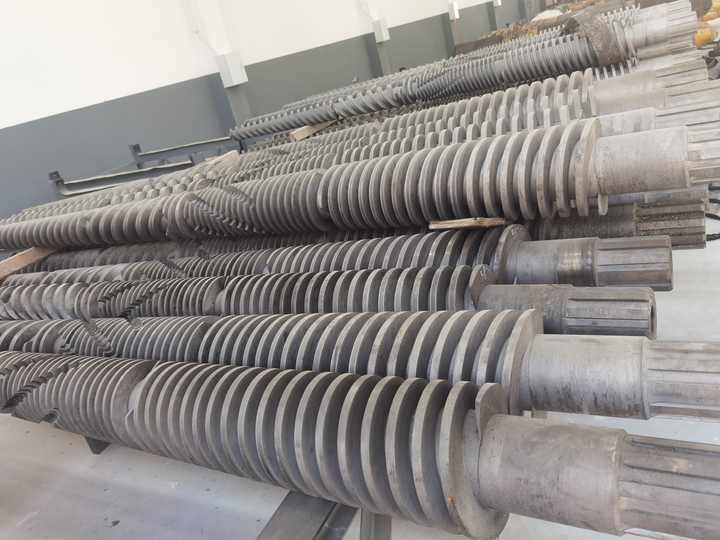 51/105 Automatic Conical Extrusion Conical Twin Screw & Barrel For Pvc Profiles Professional Customization