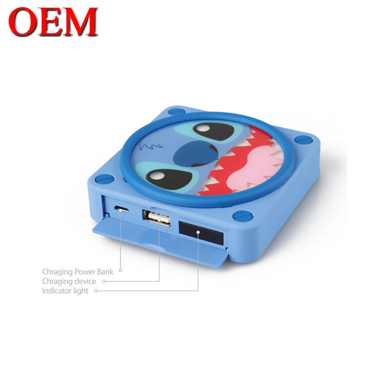 Custom 3D Cartoon Mobile Phone Power Bank Portable Charger Power Bank Charger Bank