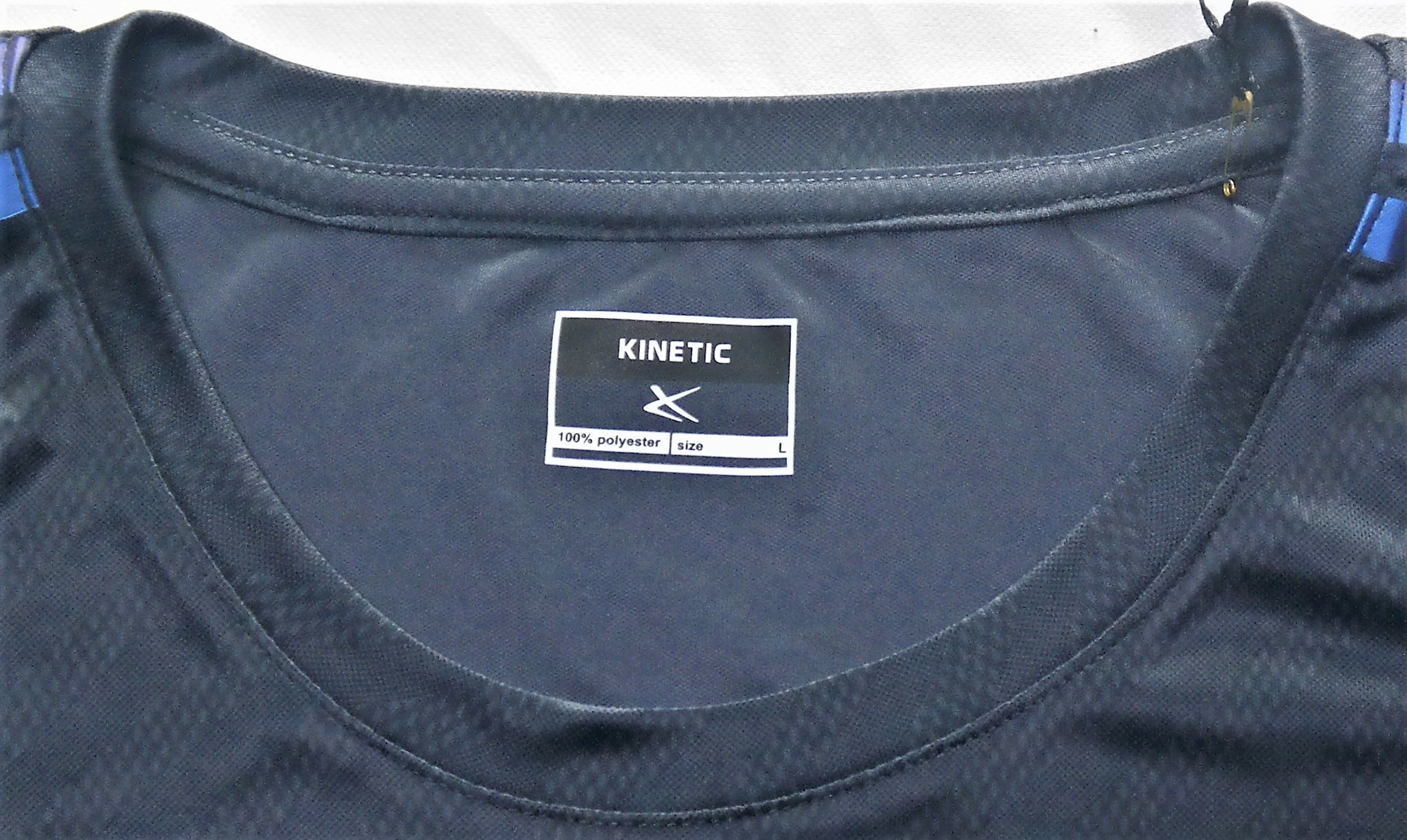 Soft Breathable Stretchable Navy Blue Round Neck T Shirt Half Sleeve Loose T Shirt