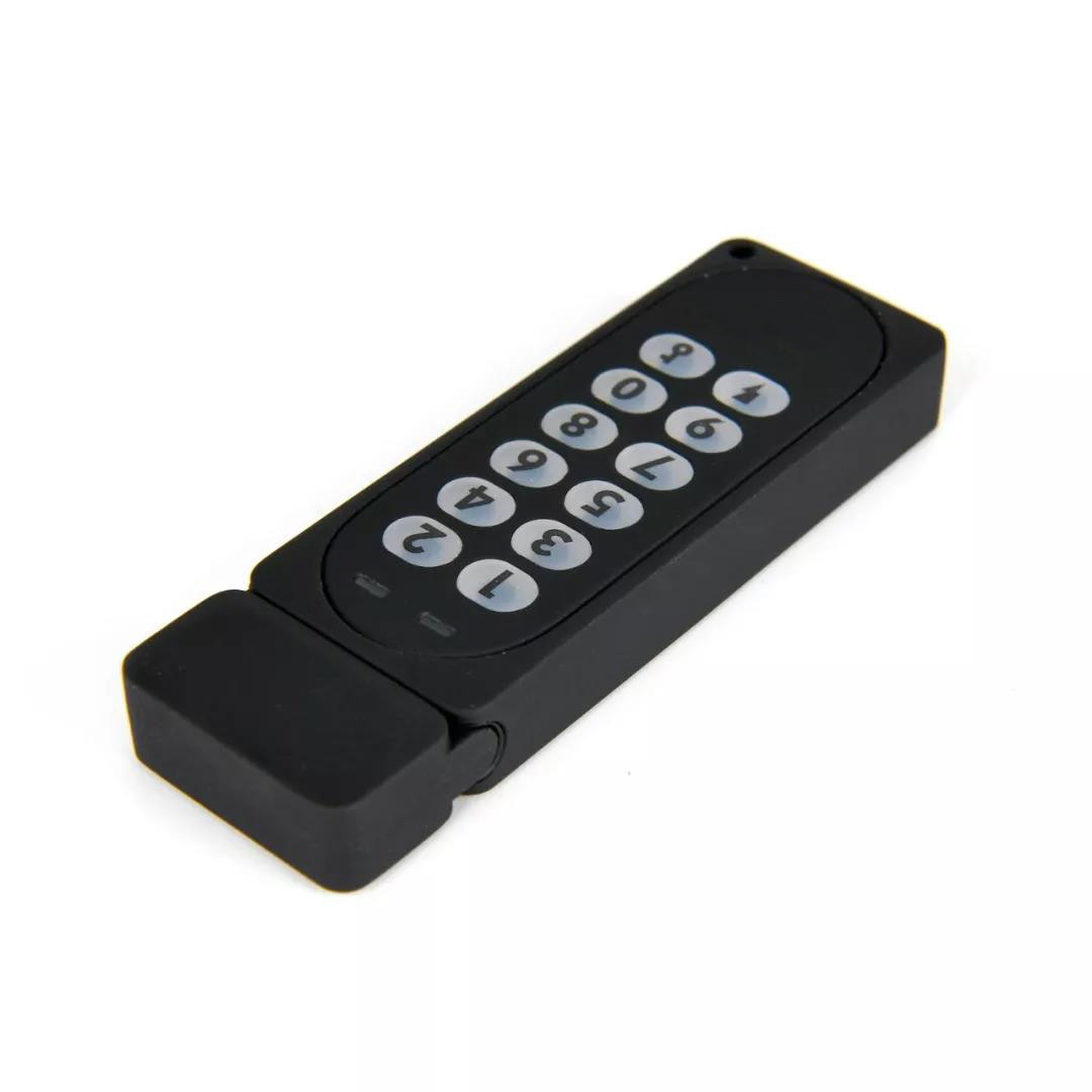 USB Flash Drive, Multifunctional Military Grade Secure Key 16GB USB 2.0 256-bit AES Hardware Encrypted FIPS Validated