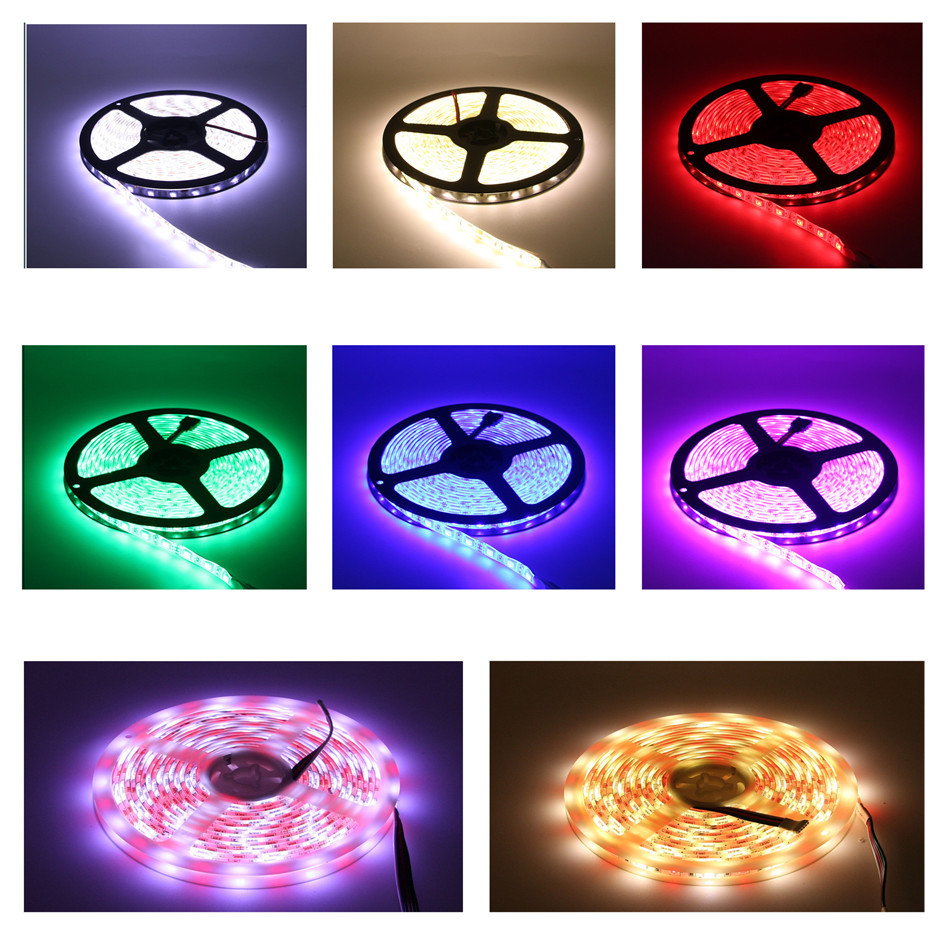 Rgb Flexible 5050 LED Strip Lights / Colour Changing Led Strip Light Kit