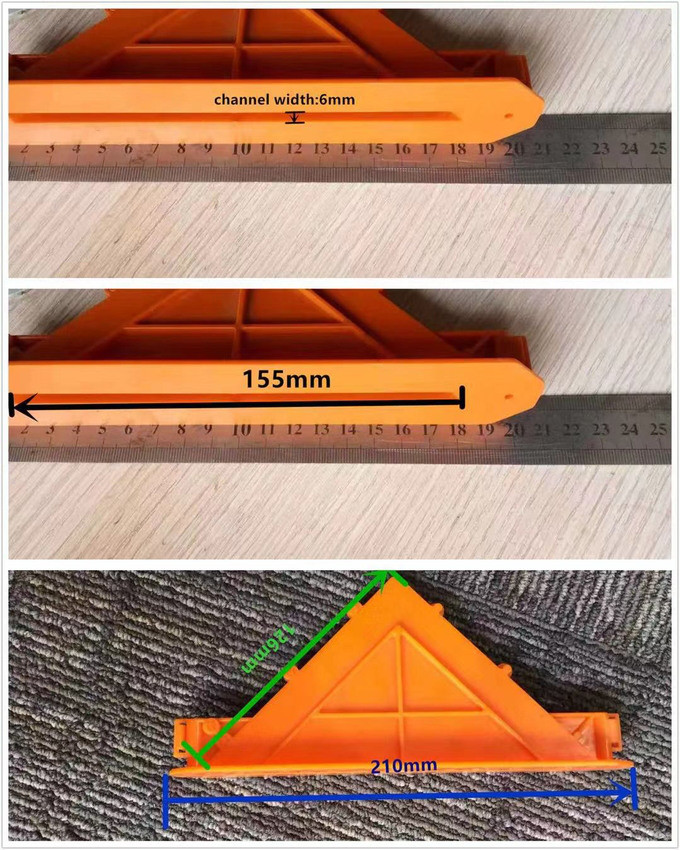 ABS Orange Diamond Dowel Sleeve For Your Manufacturing Process