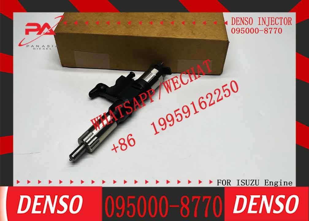 Genuine Diesel Common rail fuel injector 095000-8770, 095000-8771, 095000-8100, VG1038080007, VG1096080010