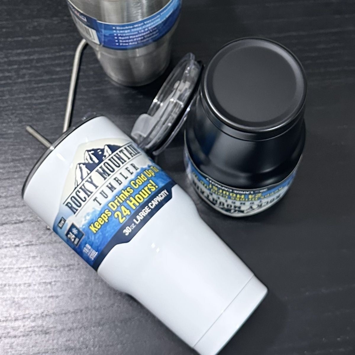 30oz Stainless Steel Tumbler Double Wall Vacuum Insulated Cup With Easy Open Lid Food Grade 30 Oz Coffee Tumbler For Hot Cold Drinks Durable Insulated