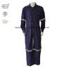 Buy cheap Cotton Dark Purple Fire Resistant Coveralls With Reflective Tape Safety Clothing from wholesalers