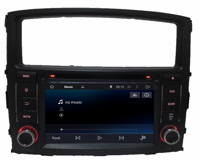 Ouchuangbo Indash Car GPS Navi Stereo System for Mitsubishi Pajero V97 /V93 2006-2011 Android 4.4 DVD Radio OCB-7059D