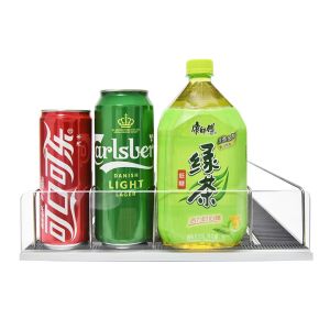 Fridge Freezer Grocery Store Retail Display Cold Beverage Cans Gravity Feed
