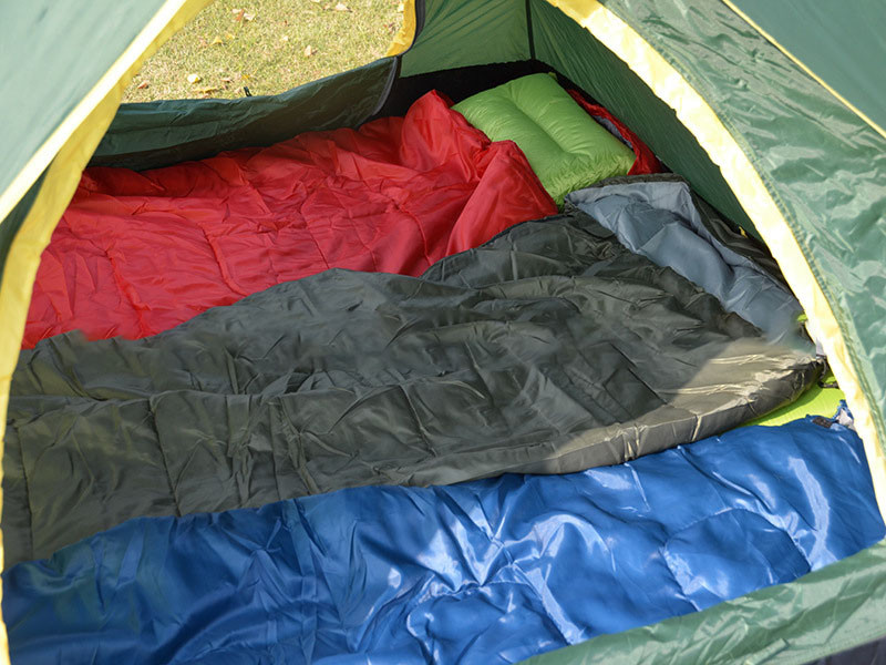 Polyester Extreme Weather Emergency Waterproof Sleeping Bag Small Pack Size Washable