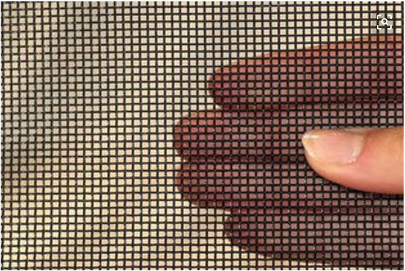 Black coated Factory price stainless steel security window screens/Aluminum decoration security screen