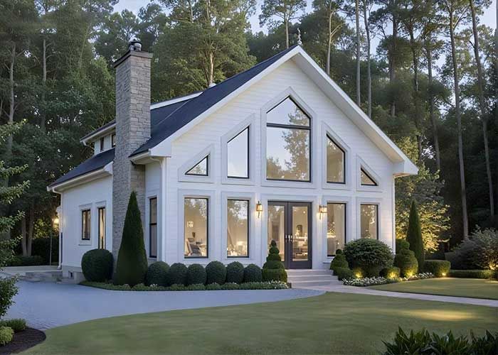 USA Standard Prefab Light Steel Frame House Insulated Mobile Villa Prefabricated Home