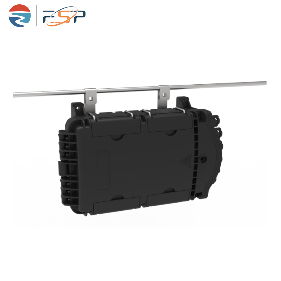 FTTH Aerial Application Fiber Optic Termination Box IP65 with 8 Cores Wall Pole Mount