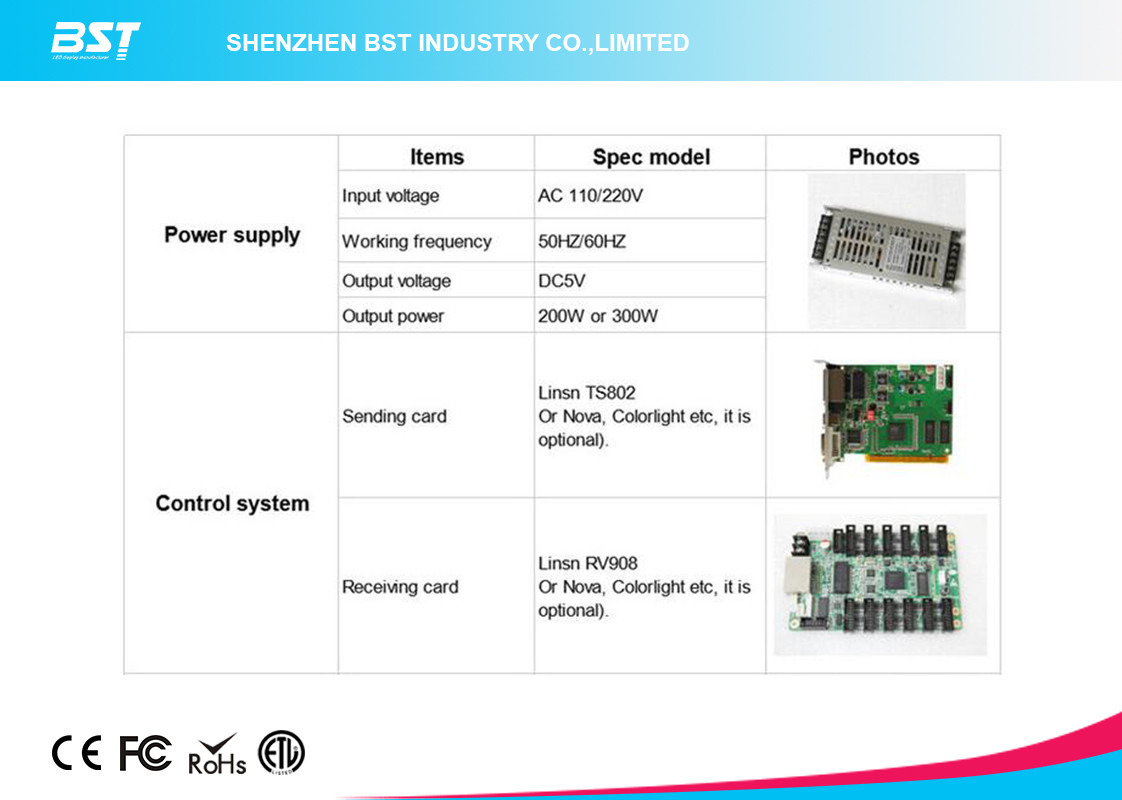 P2.5mm Ultral HD die-casting aluminum indoor Full Color LED screen With SMD2121 LEDs