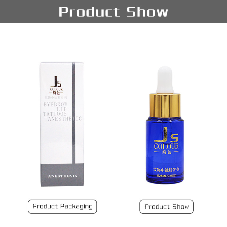 JS Tattoo Anesthetic Solution Permanent Makeup No Pain Tattoo Numbing Gel