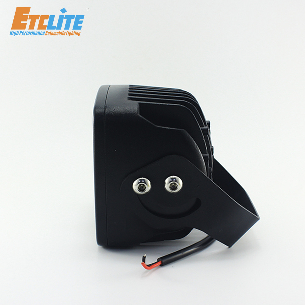 Cob Rechargeable LED Automotive Work Light 24V 4Inch Size 50W
