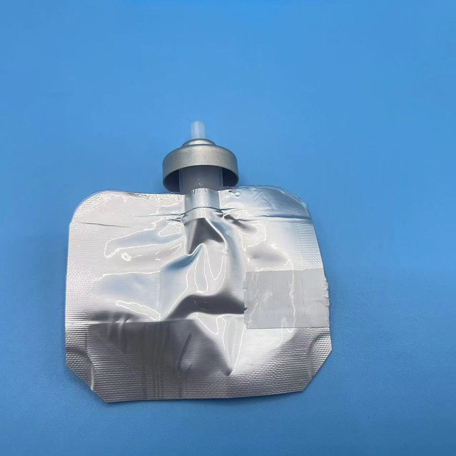 Silver Cylinder Aerosol Bag On Valve with Customized Capacity