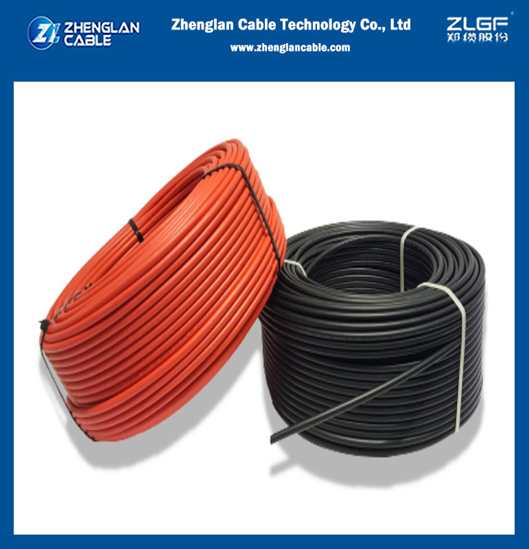 10mm2 Photovoltaic Solar Cable Panel Pvc 1.5mm2 2.5mm2 4mm2 6mm2 10mm2 1kv 1.5kv 6mm2 Pv Dc 4mm Power