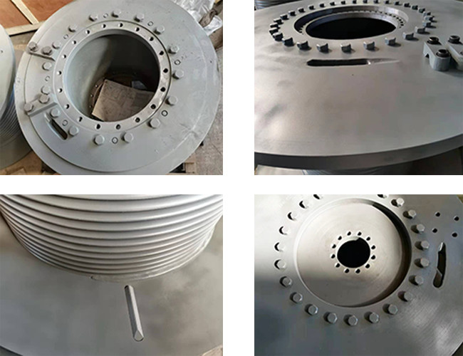 LBS 80KN Pulling Force Rope Winch Drum With 24mm Steel Wire