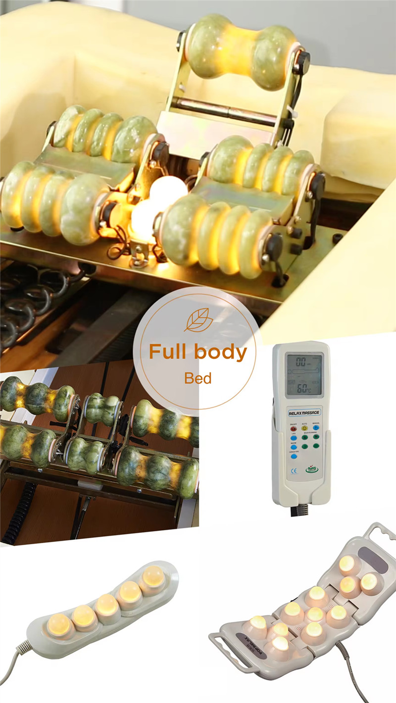 Nugabest Tourmanium Massage Beds N5 Back Pain Thermal Therapy Migun Automatic Electric Thermal Jade Massage Bed