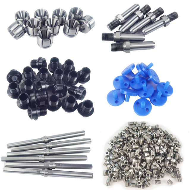 Professional Anodized Colors CNC Turning Parts , Machinery CNC Lathe Parts with Deburring