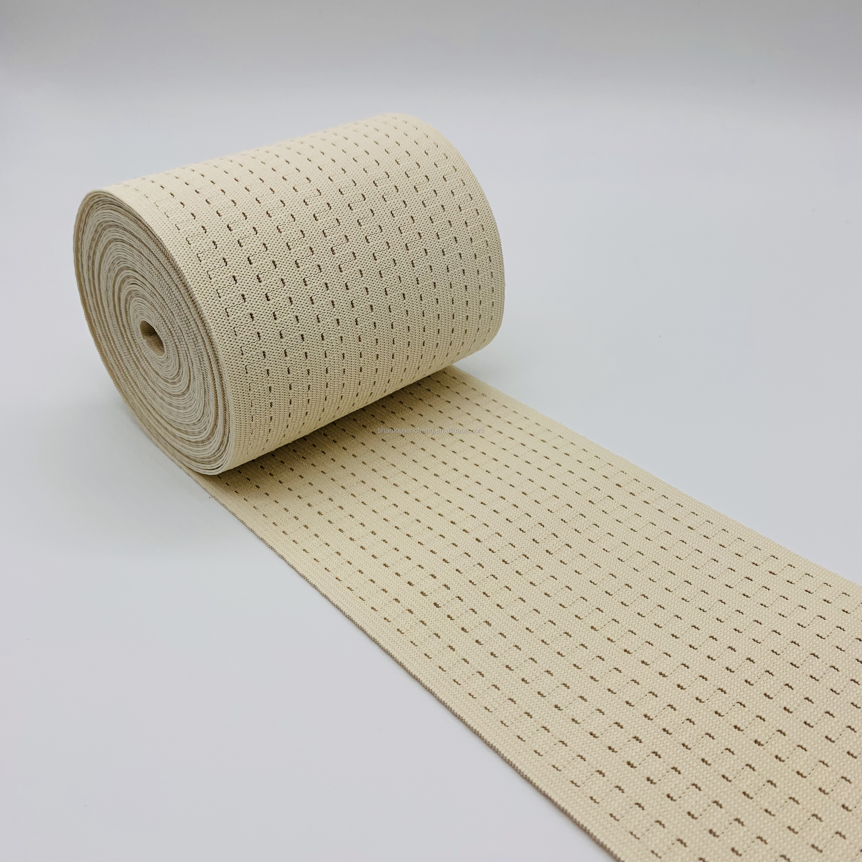 150mm Polyester elastic band fish silk for underwear with waist belt belly band