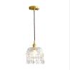 Buy cheap Retro Brass Industrial Length 23CM Glass Pendant Light For Restaurant from wholesalers