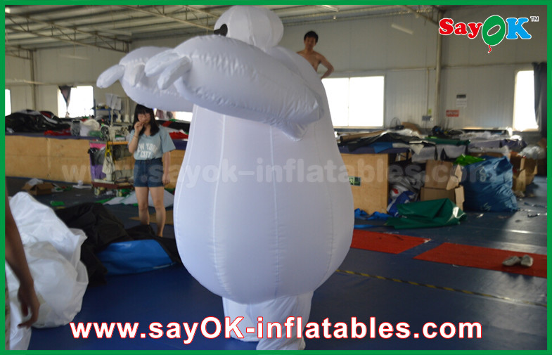 Inflatable Baymax Mascot Costume / Inflatable Robot Baymax for kids amusement park
