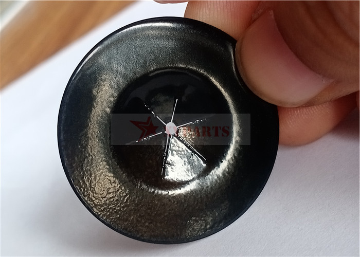 30mm Stainless Steel Self Locking Washers Double Side Black Coating To Fasten Solar Panel Clips