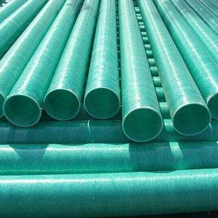 High Temperature Reinforced Fiberglass Pipe Customized Normal Temperature