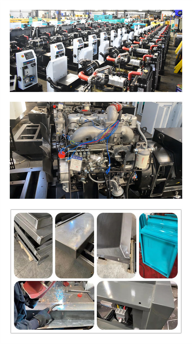 4 Cylinders 50KVA Sound Proof Diesel Generator