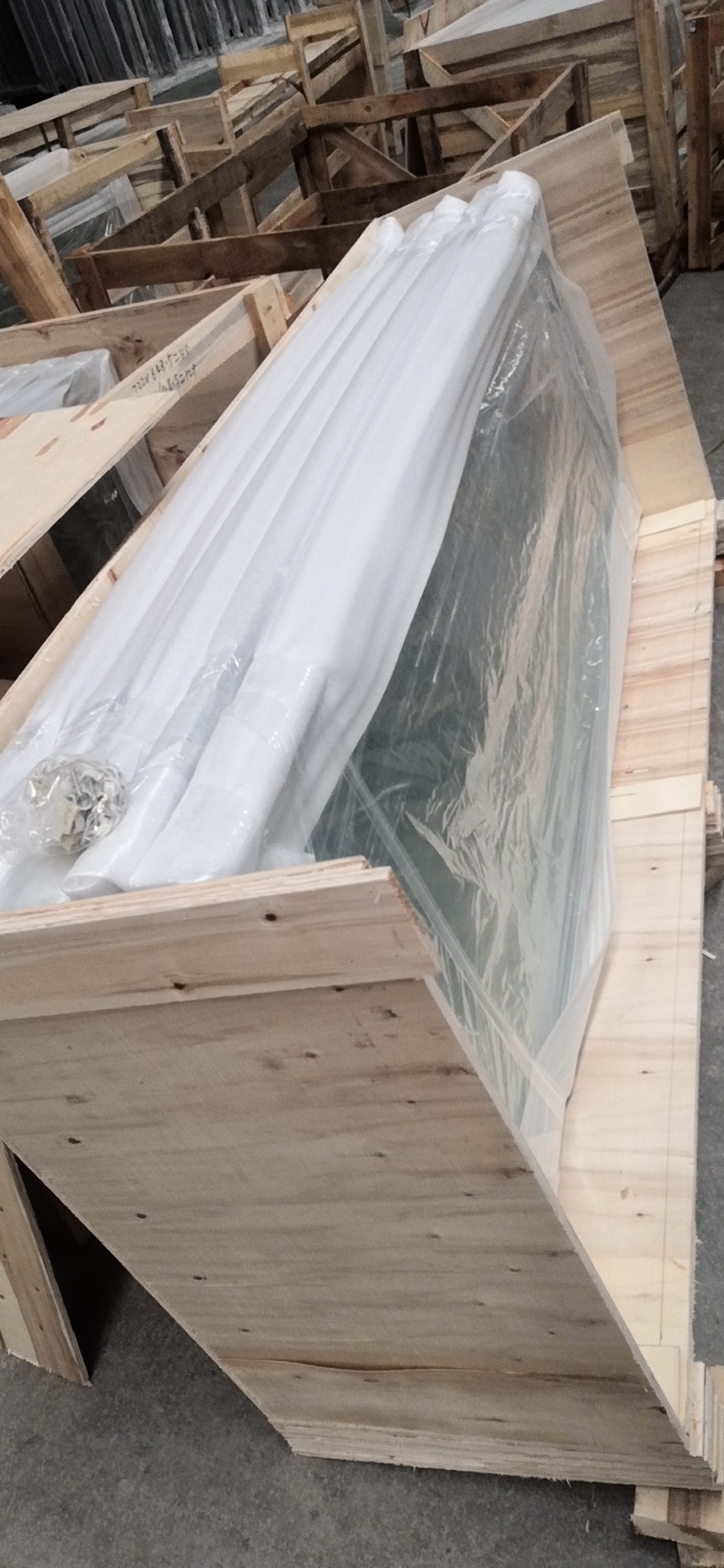27X10X8 Foot 10 Glass Door Walk in Display Cooler