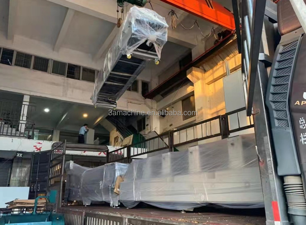 Box Folding and Gluing Machine with 380V Voltage Box Unfolded Size width 120mm-500mm