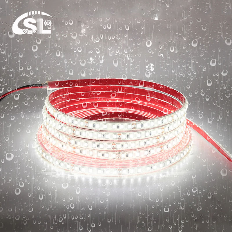 Smart IP65 Smd 2835 Led Strip Light 120/240leds Flexible 8mm 12v for Outdoor and Bathroom