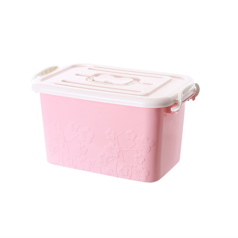 Toy Plastic Organizer Box With Lids
