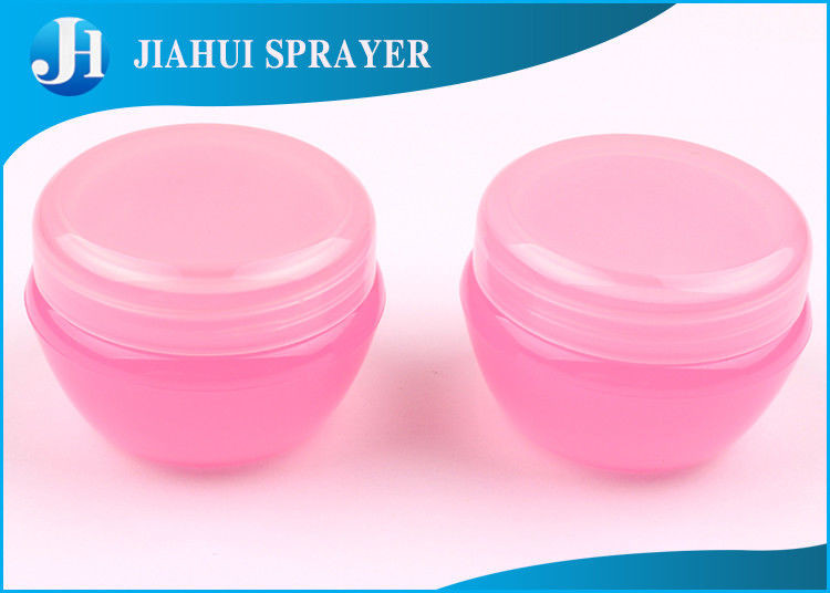 Non - Toxic Plastic Cream Jars Refillable Tiny Surface With Capacity 5g 10g 20g 30g