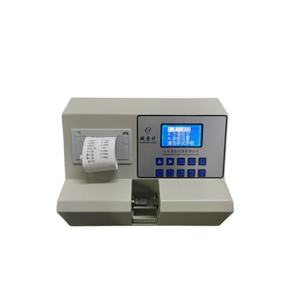 Blue LCD Display High Precision Pressure Sensor Circuit Automatic Grain Pellets Hardness Tester