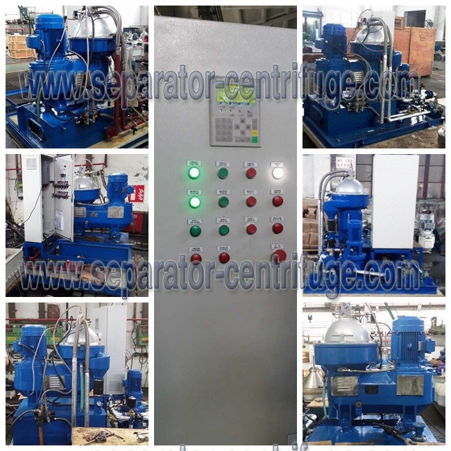 14000LPH Large Capacity Fuel Oil and Diesel Oil Disc Separator Modular