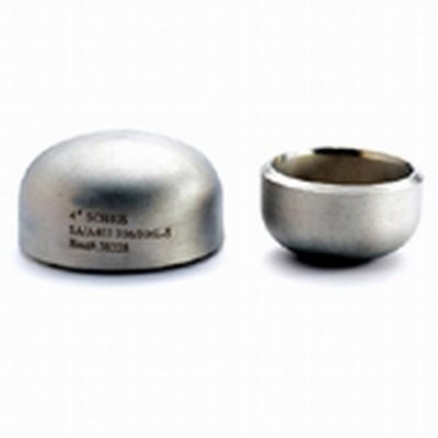 ASTM A234 Gr.WPB ASME B16.9 14 Inch Steel Pipe Cap , Steel Tube End Caps SCH 20