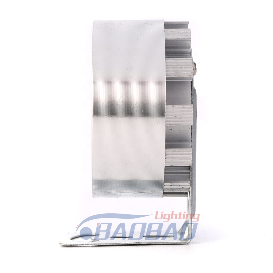 Aluminum Silver Casing 9 Beam White Color Motorbike Light Accessories