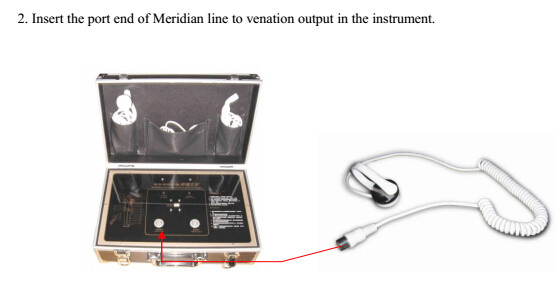 English version Meridian Health Analysis Systerm Machine