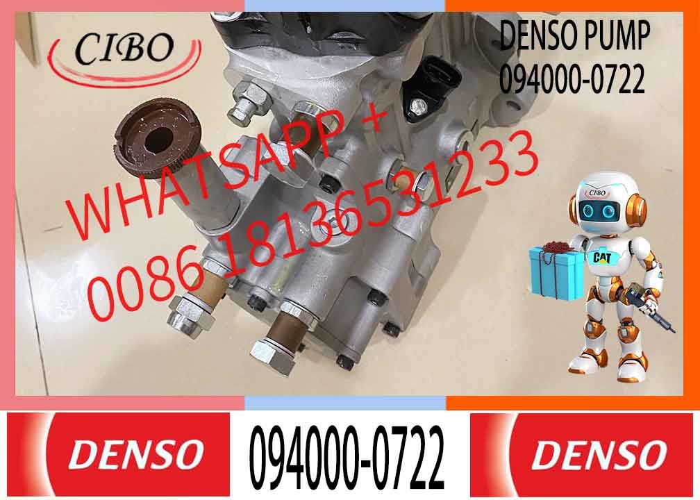 Diesel fuel pump 094000-0722 for lSUZU high pressure common rail sensor eup pump 094000-0722 for lSUZU injection pump