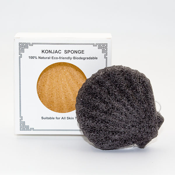 Biodegradable Konjac Facial Exfoliator Sponge For Face Cleaning