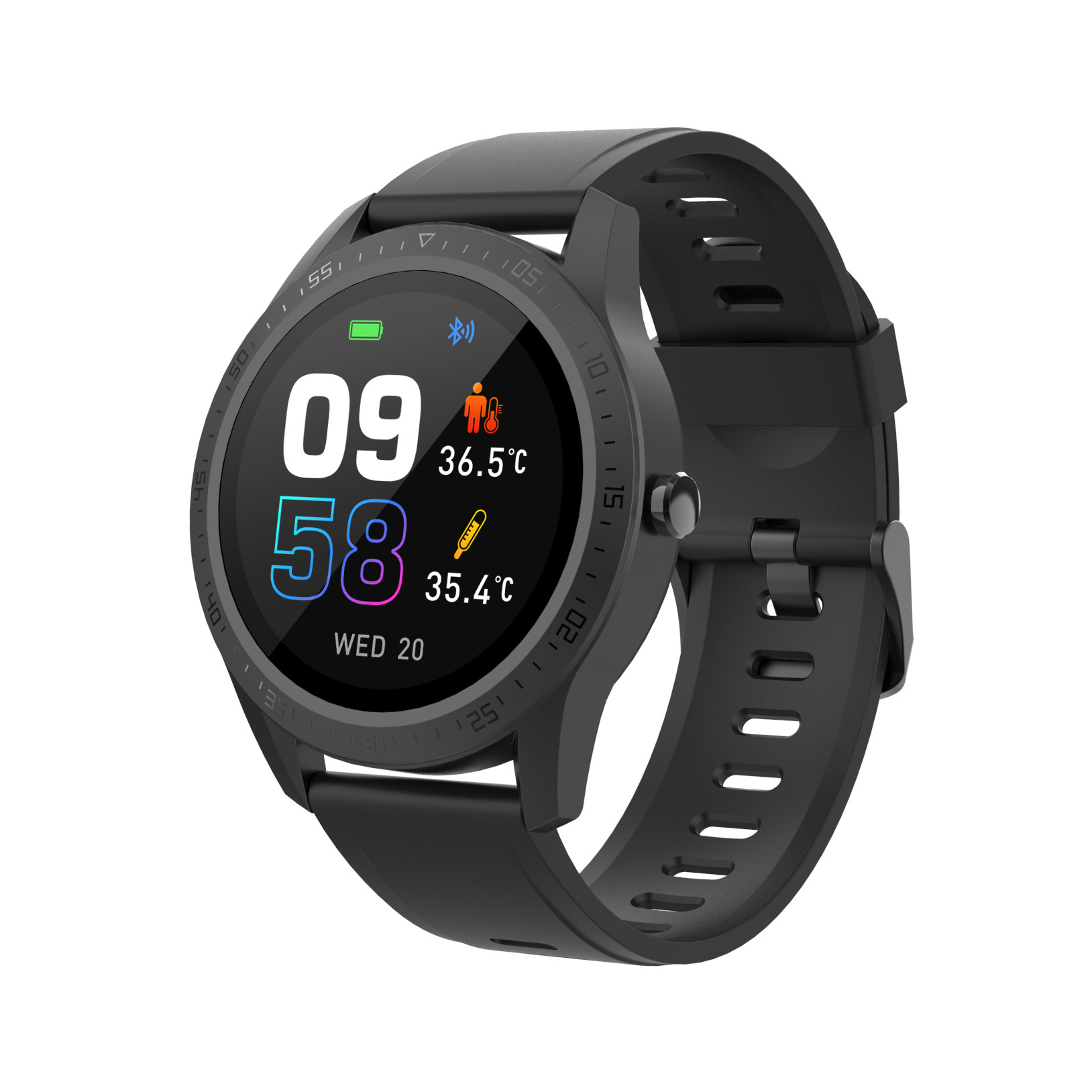 Tuya Smartwatch Smart Watch For Children Kids Body Temperature Health Monitoring Android Waterproof Gps Sports