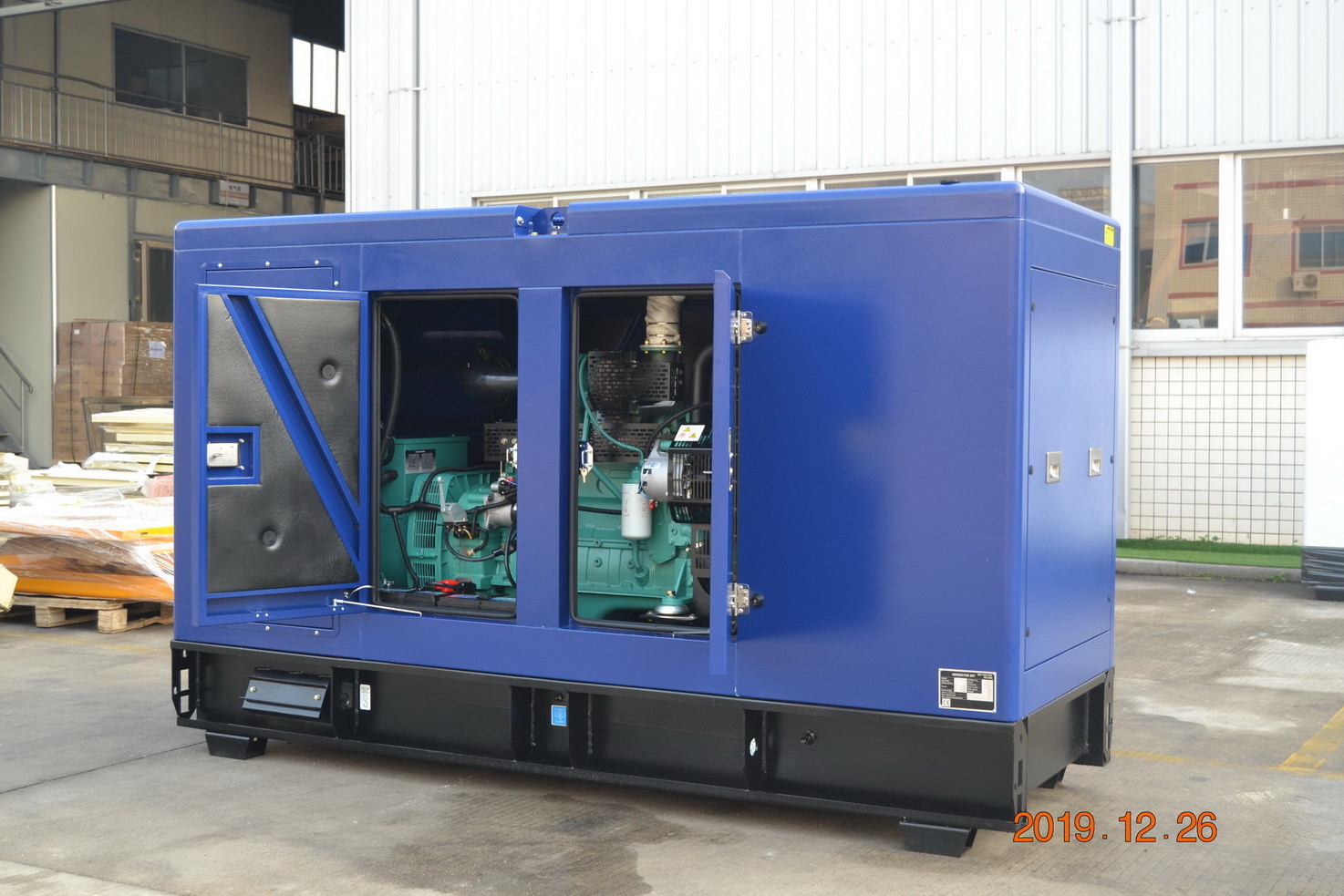 127V 150kva Diesel Engine Generator Set Canopy Generator 60HZ