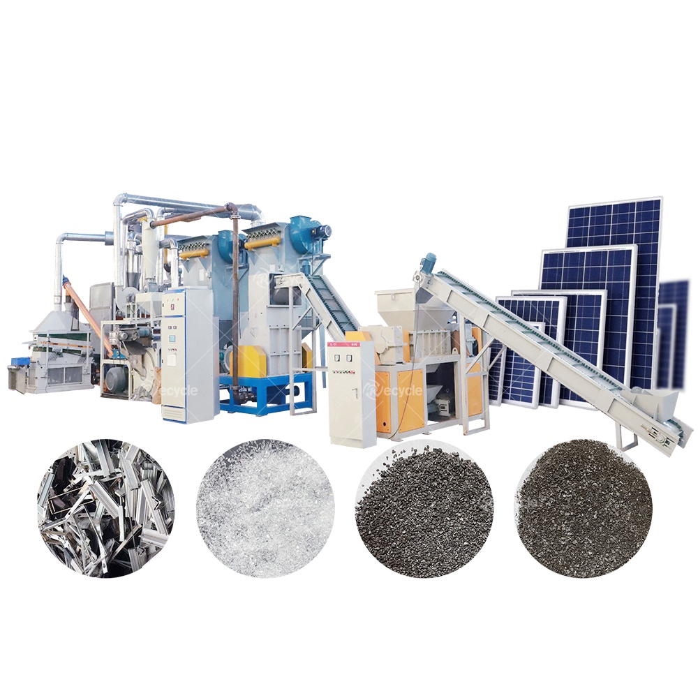 Say Goodbye to Traditional Metal Recycling Methods with Solar Panel Separating Machine