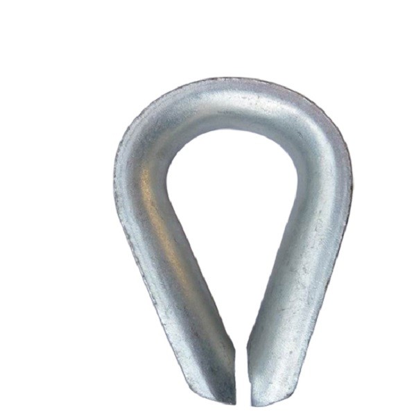 Galvanized Wire Rope Thimble Carbon Steel Light Duty Thimble US Type ISO9001