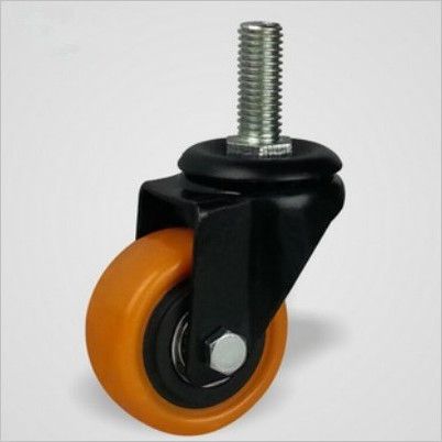 1.5 inch orange PU casters