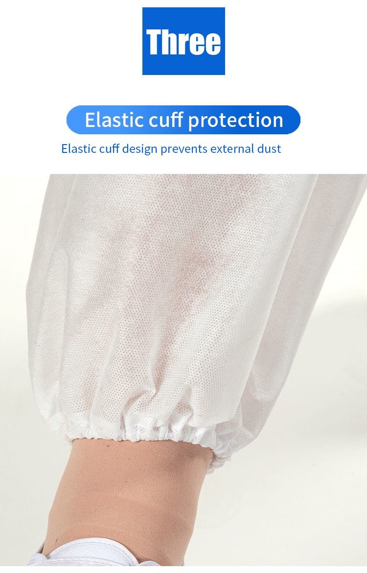 ISO13485 SIGNO White Disposable Isolation Gown Size Universal Qty 50 Per Case